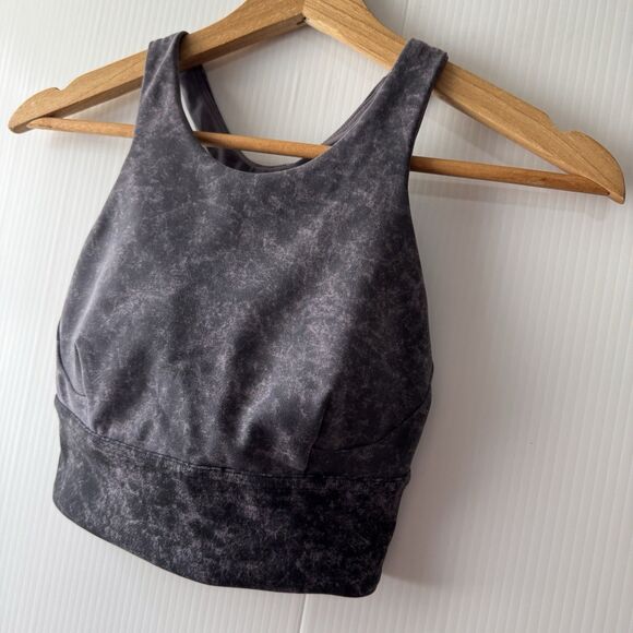 Lululemon Bra Wunder Train Long Line LW2CYKS Stretch Sz 2 - Picture 11 of 12